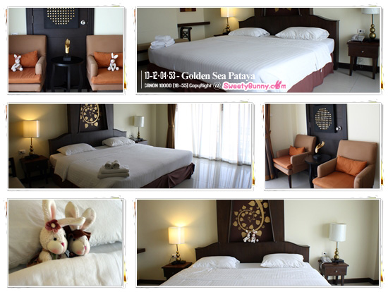 Golden Sea Pattaya Deluxe Room Pool View size 40"