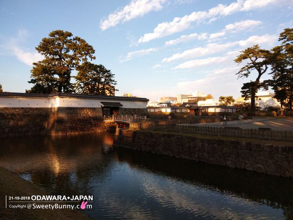 ปราสาทโอดาวาระ (Odawara Castle) แสงยามเย็น