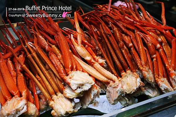 Zuwai crab legs Buffet Prince Hotel